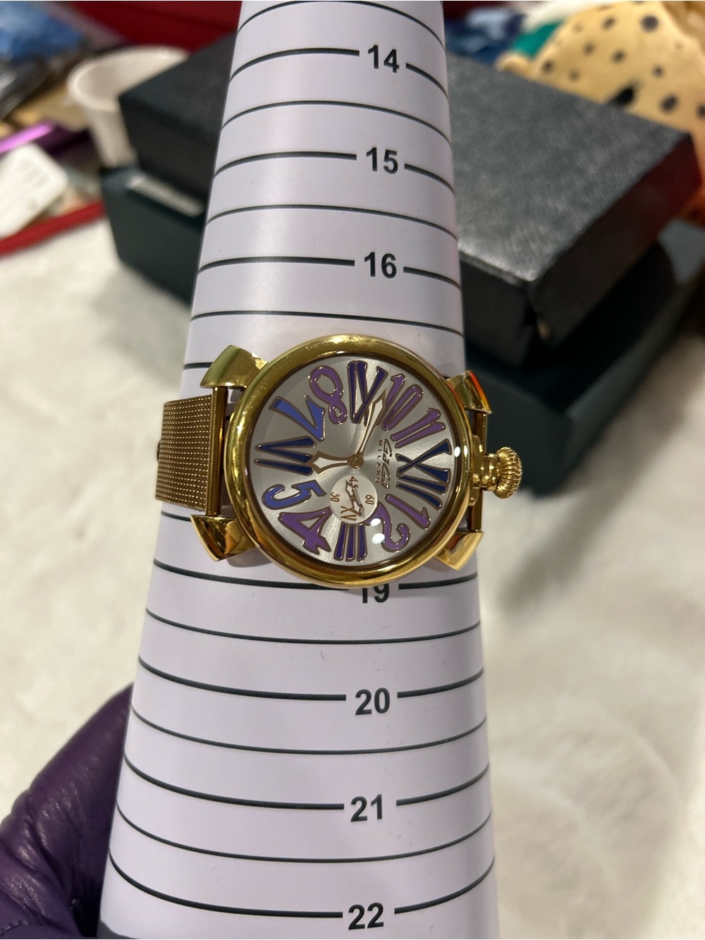 Gaga Milano Women’s Watch 18cm In Excellent Working Condition